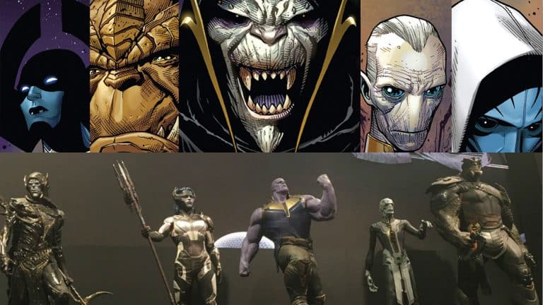Zoznámte sa s Thanosovými poskokmi z Avengers: Infinity War, nazývanými The Black Order!