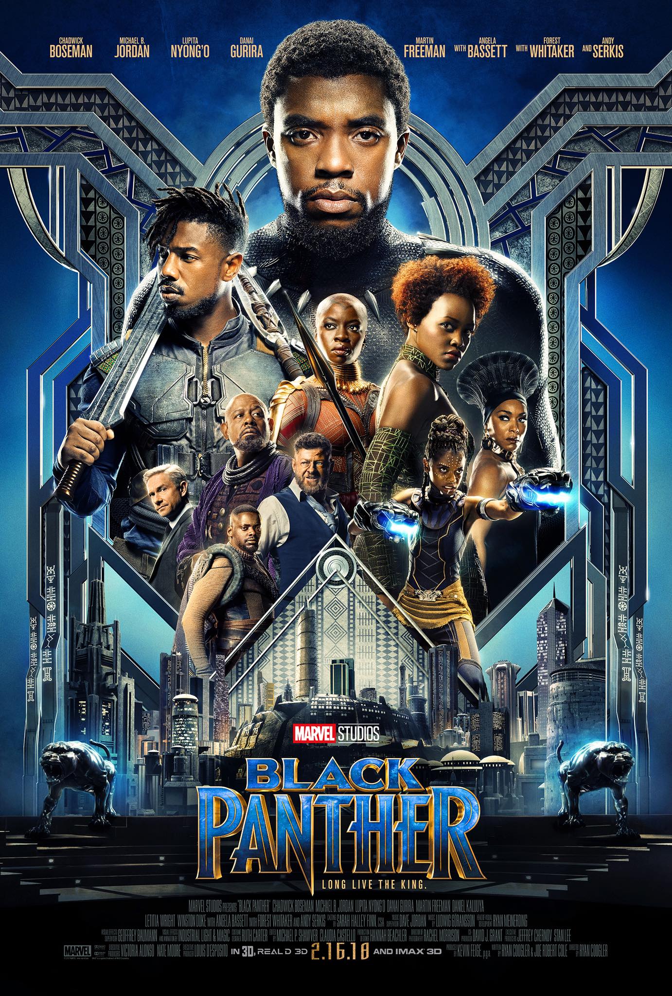 Oficiálny plagát k 18. marvelovke, Black Panther