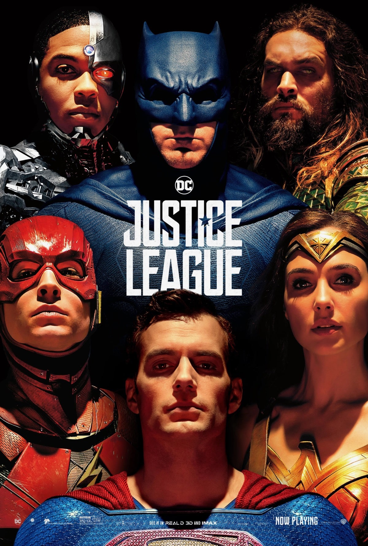 Oficiálny plagát k filmu Justice League