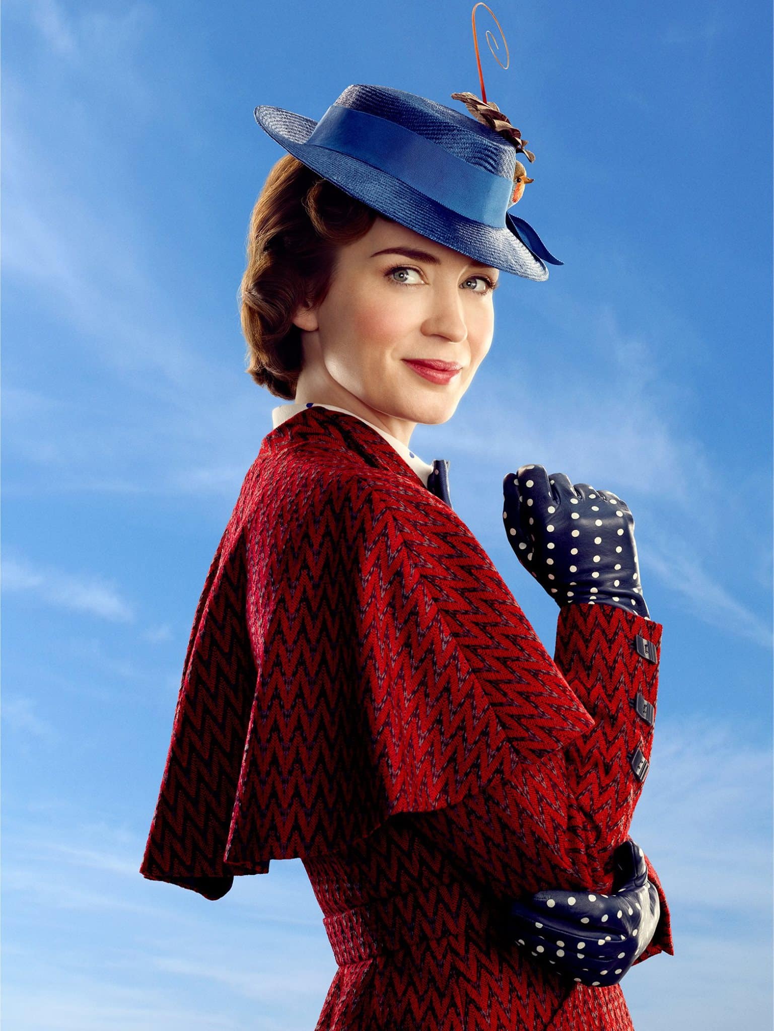 Oficiálna fotka Emily Blunt ako Mary Poppins z filmu Mary Poppins Returns