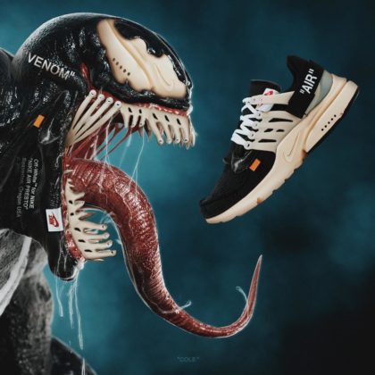 Nike x Off-White Presto ako Venom