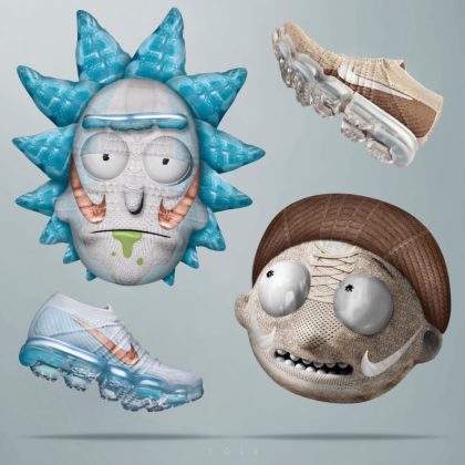 Nike Vapormax Explorer Light a Khaki ako Rick a Morty