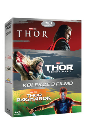 Blu-Ray kolekcia všetkých troch Thor filmov