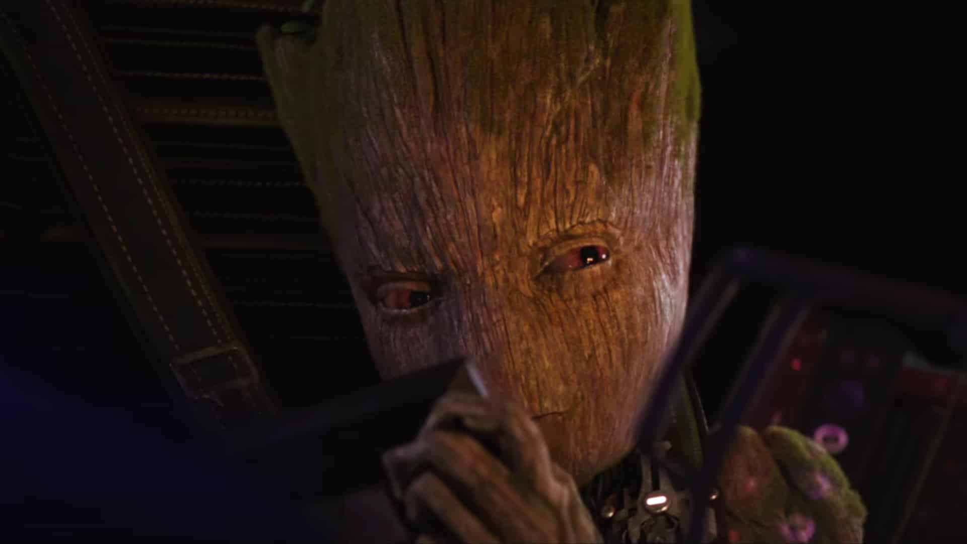ukážka z Avengers: Infinity War odhaľuje hlas teenagera Groota!