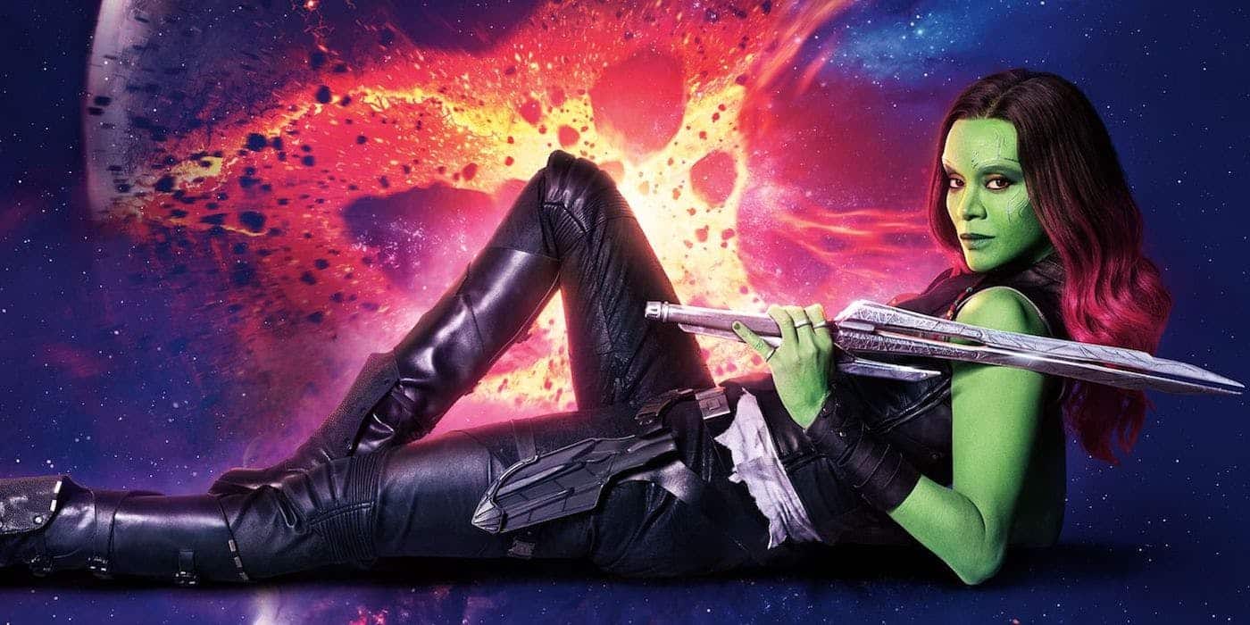 Gamora na konci Avengers: Endgame