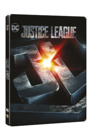 Justice League na Blu-Ray 3D+2D - Steelbook