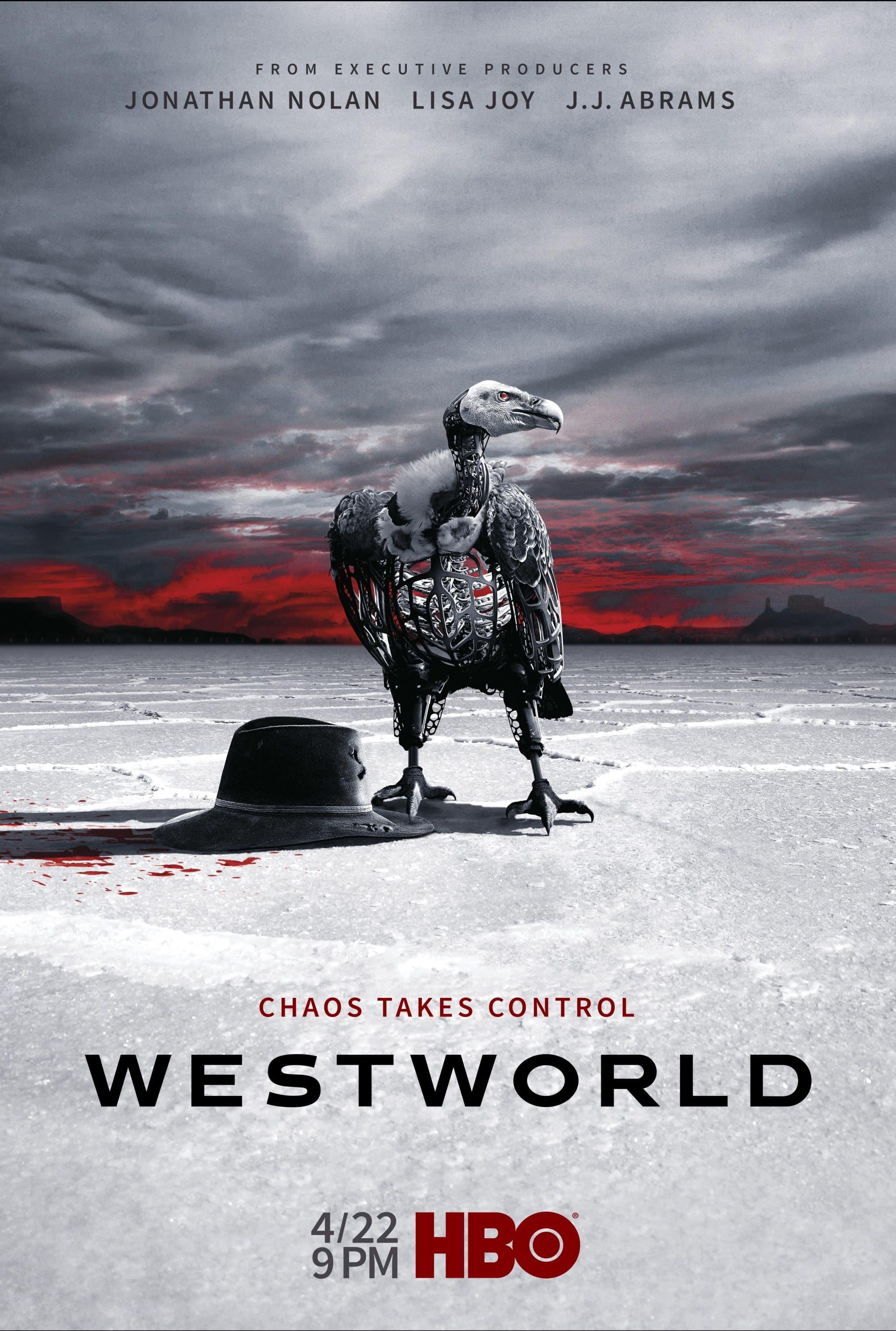 Oficiálny plagát na druhú sériu seriálu Westworld!