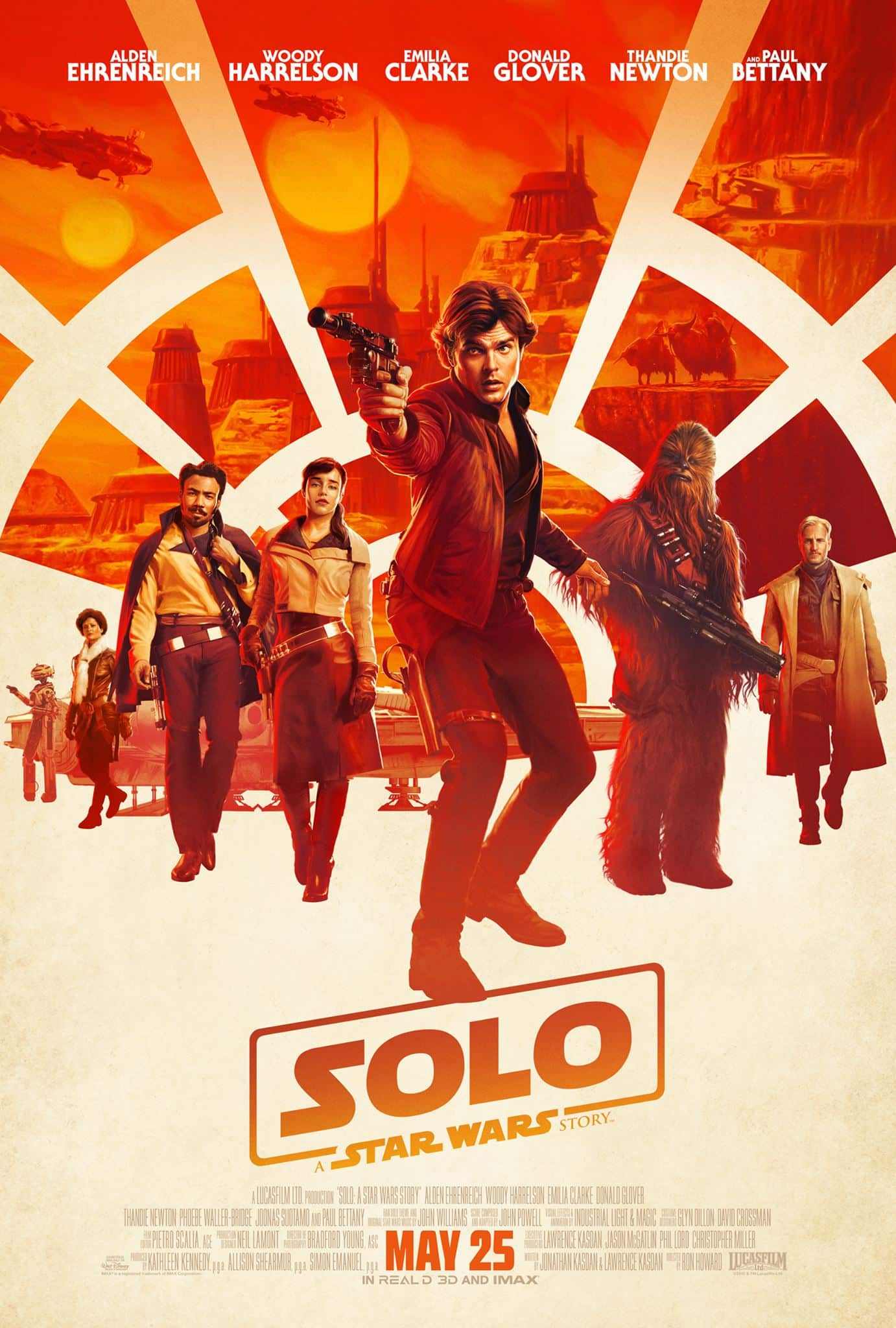 Oficiálny plagát na Solo: A Star Wars Story