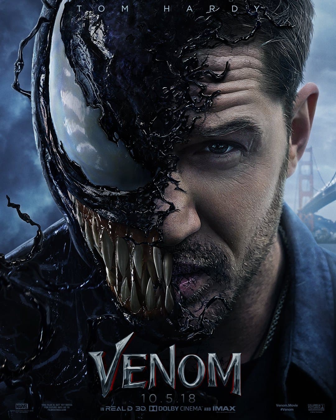 Oficiálny plagát an film Venom