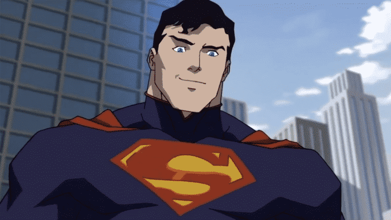 animák the death of superman