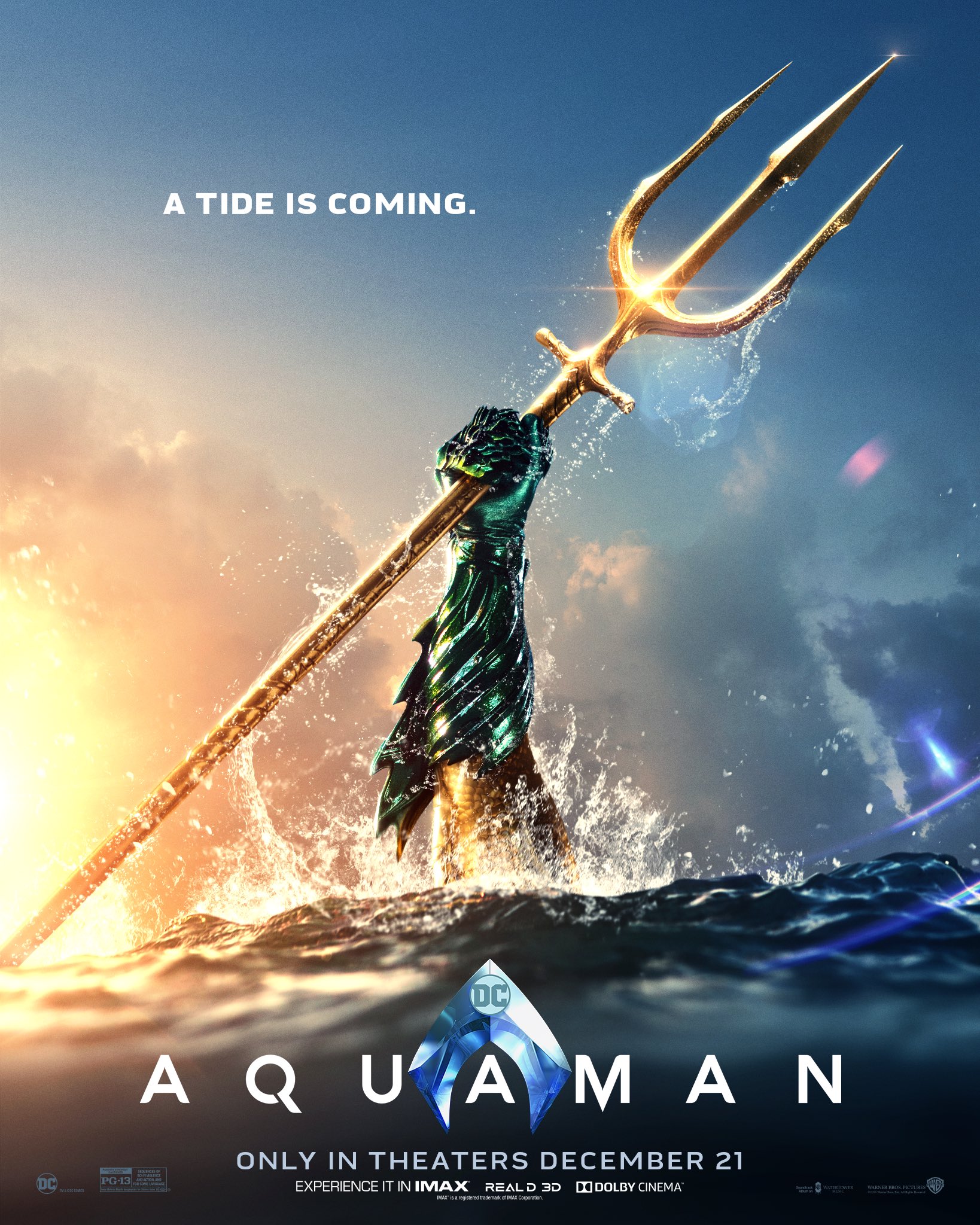 Nový plagát k DC filmu Aquaman
