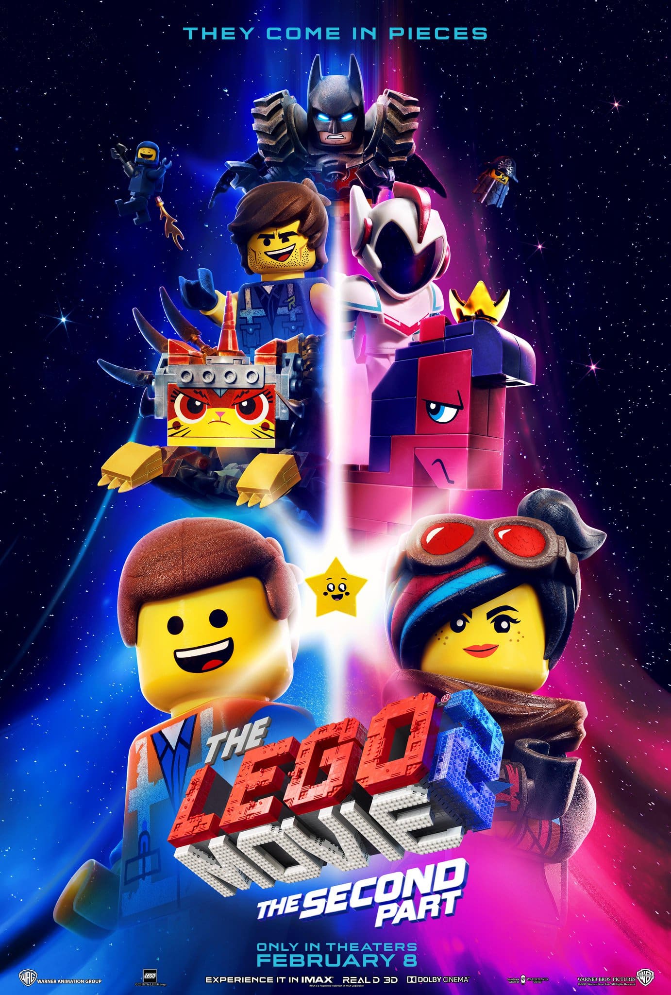 Oficiálny plagát k filmu Lego príbeh 2