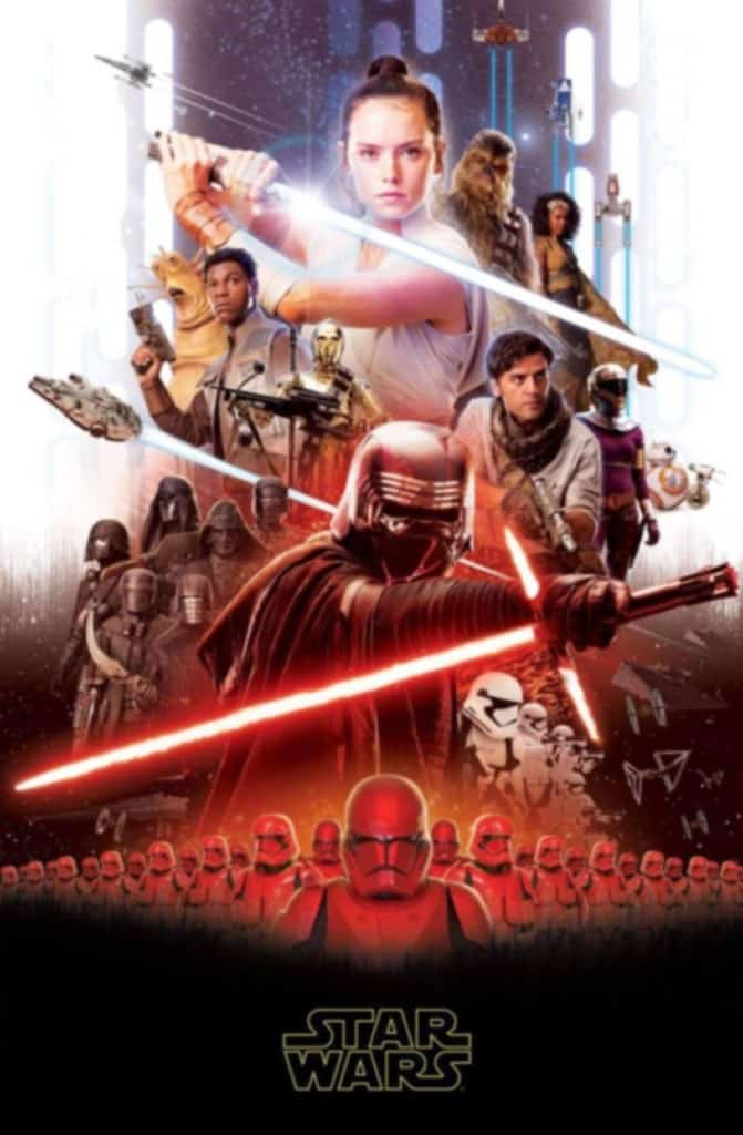 Uniknutý plagát na Star Wars: Epizódu IX