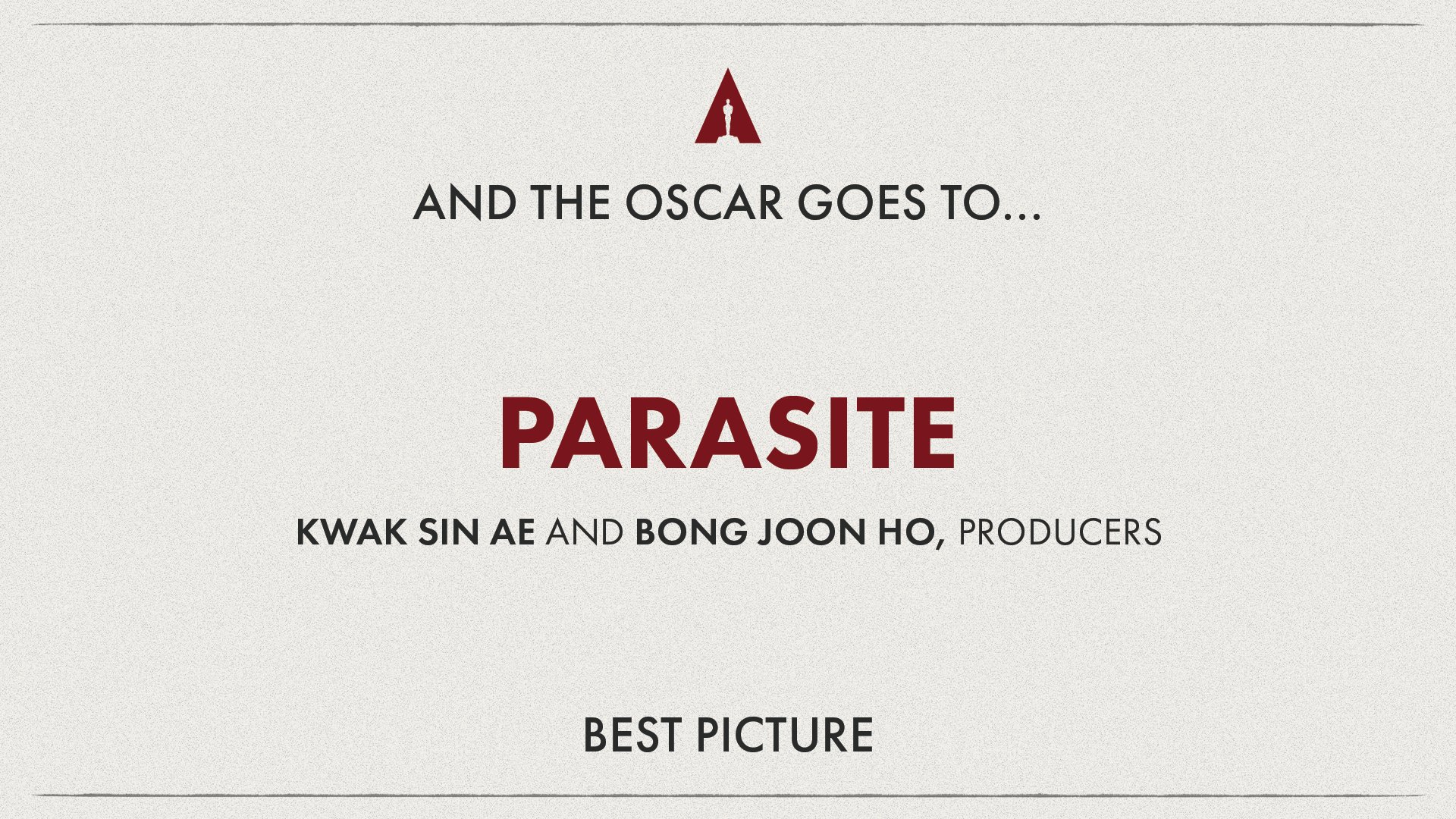 parazit najlepsi film