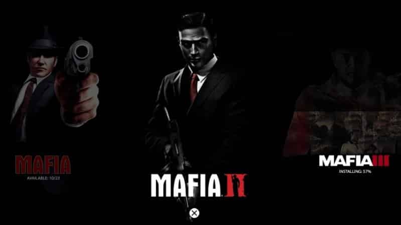 menu Mafia: Definitive Edition