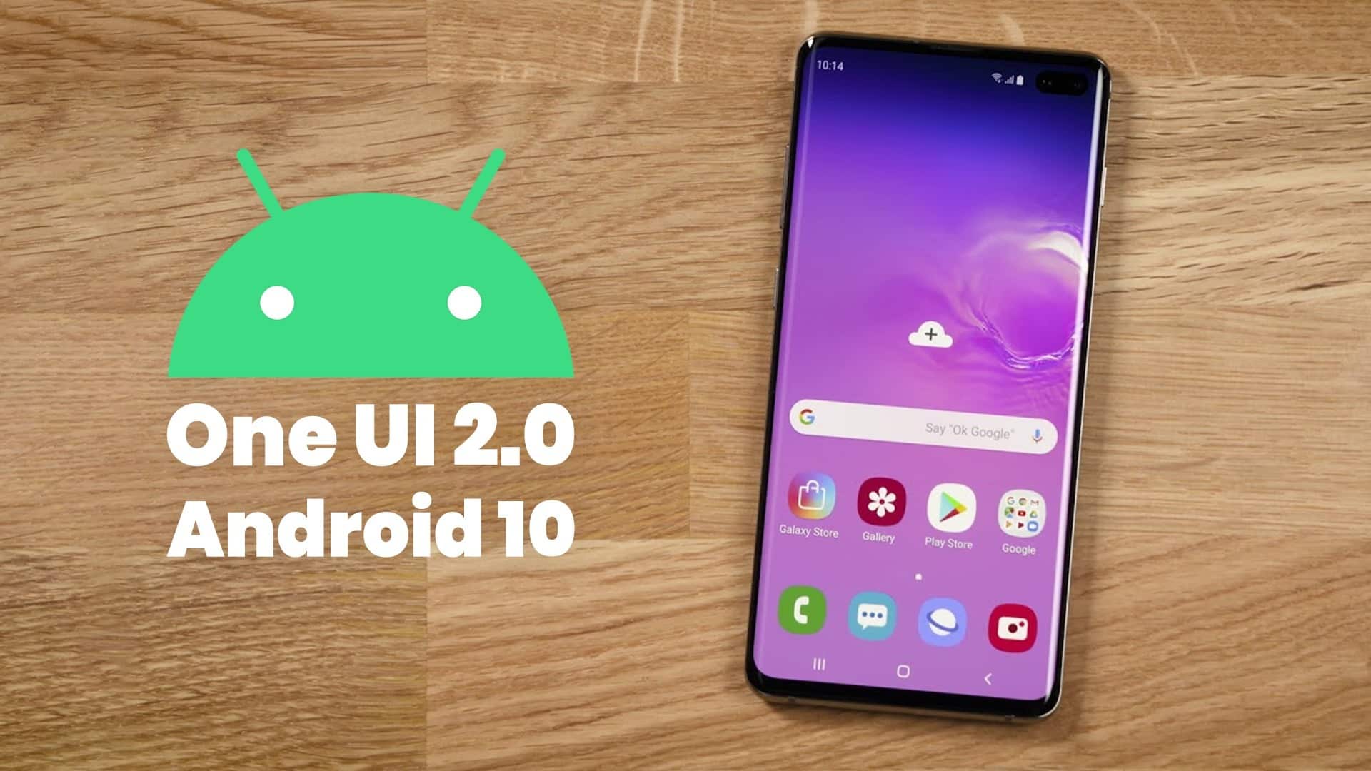 Android 10 na mobilných telefónoch Samsung