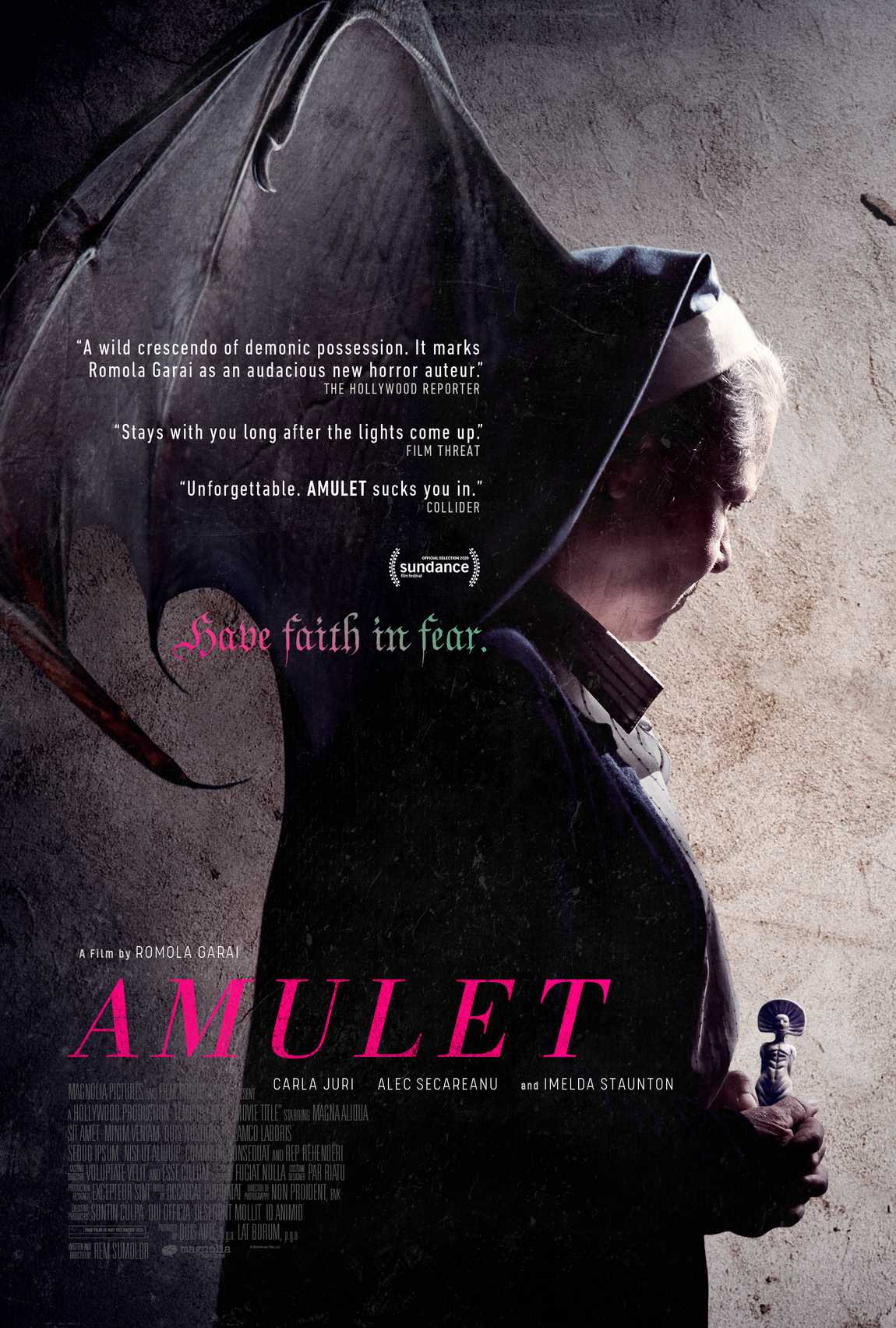 Amulet plagát trailer