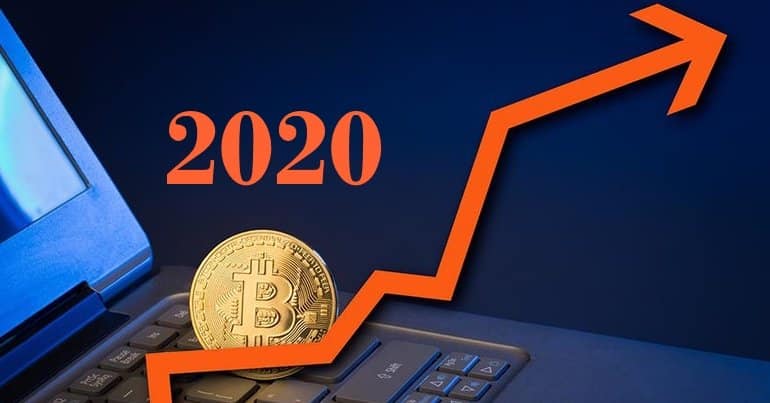 Bitcoin 2020 nárast