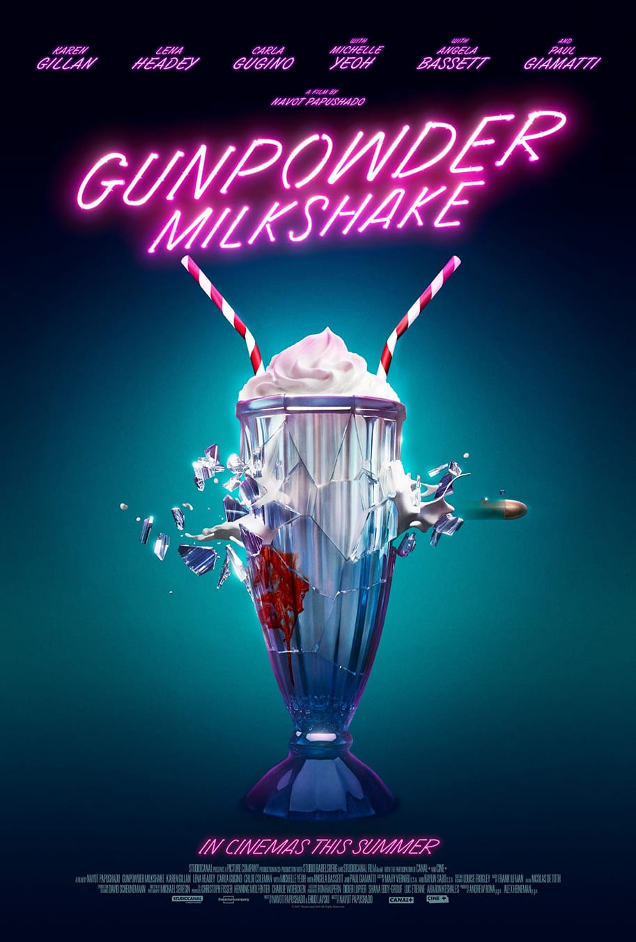 Gunpowder Milkshake trailer poster