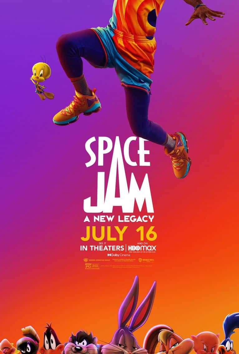 Space Jam 2 finálny trailer plagát