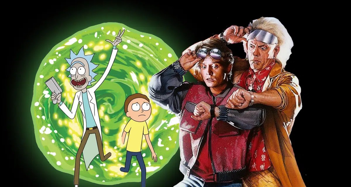 Rick-and-Morty-Back-to-the-Future-Crossover-Christopher-Lloyd-the-illuminerdi