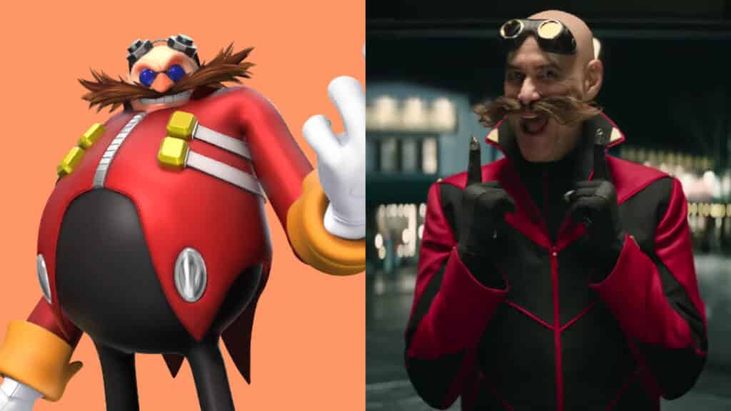 Jim Carrey Ježko Sonic (Eggman)