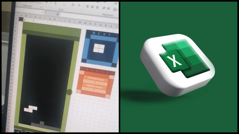 Takéto využitie Excelu ste ešte nevideli, nadšenec v ňom naprogramoval ikonickú hru
