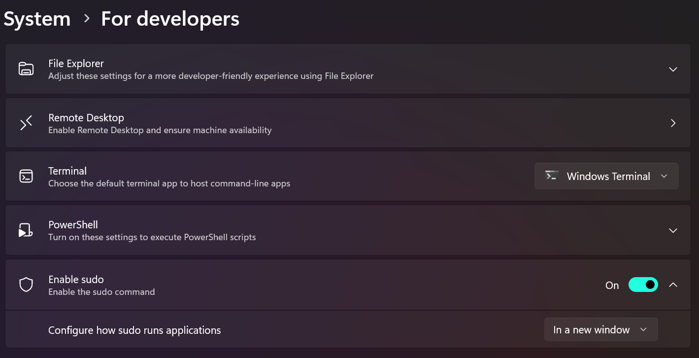 for-developers-settings1
