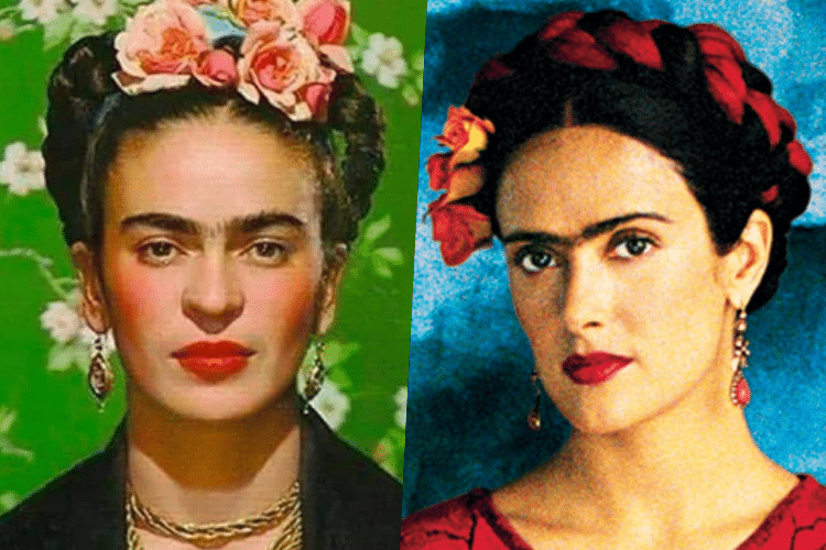 Salma Hayek vo filme Frida