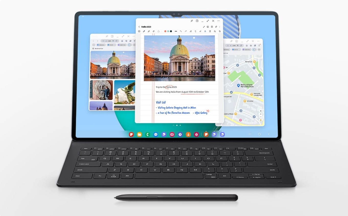Prostredie Samsung DeX na tabletoch